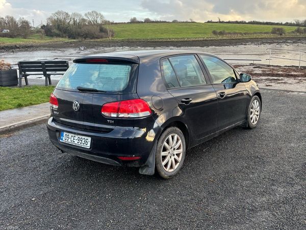 Volkswagen Golf Hatchback, Diesel, 2009, Black