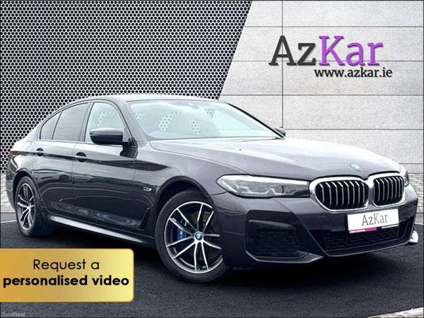 BMW 5-Series Saloon, Petrol Plug-in Hybrid, 2022, Grey