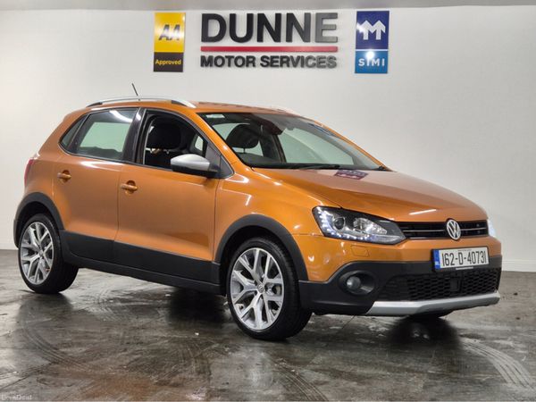 Volkswagen Polo Hatchback, Petrol, 2016, Orange