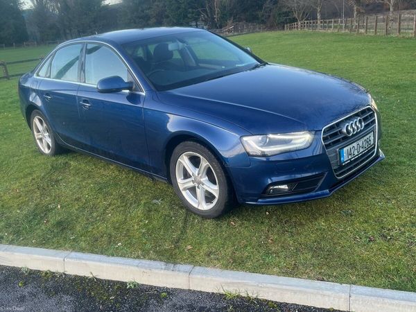 Audi A4 Saloon, Diesel, 2014, Blue