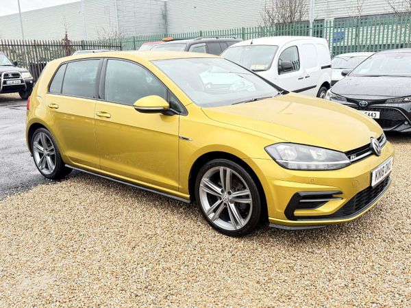 Volkswagen Golf Hatchback, Petrol, 2018, Yellow