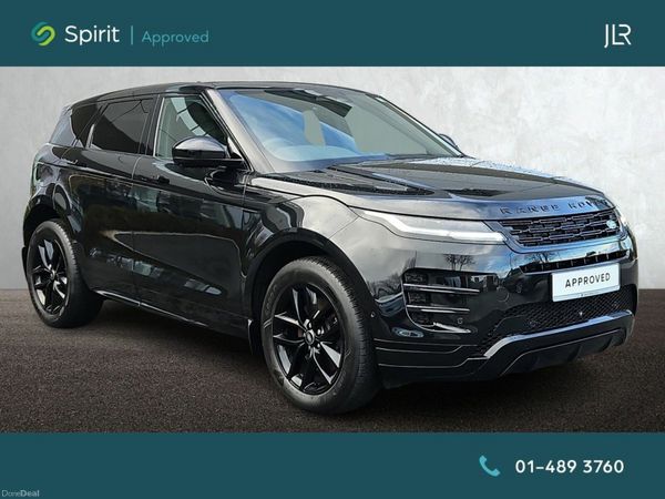 Land Rover Range Rover Evoque SUV, Petrol Hybrid, 2025, Black