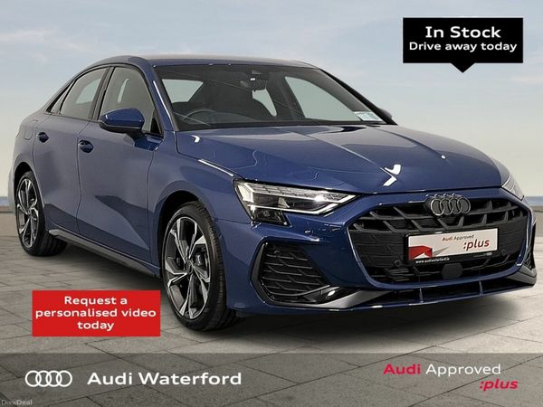 Audi A3 Saloon, Petrol, 2025, Blue