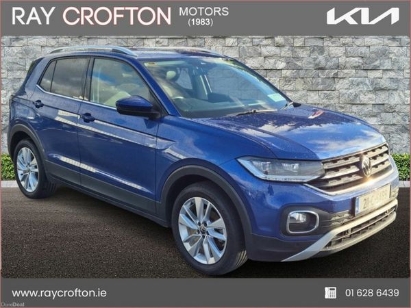 Volkswagen T-Cross Estate, Petrol, 2021, Blue
