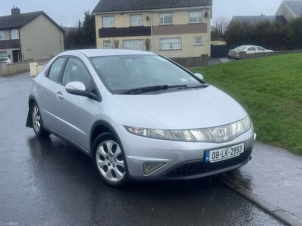 Honda Civic Hatchback, Petrol, 2008, Grey