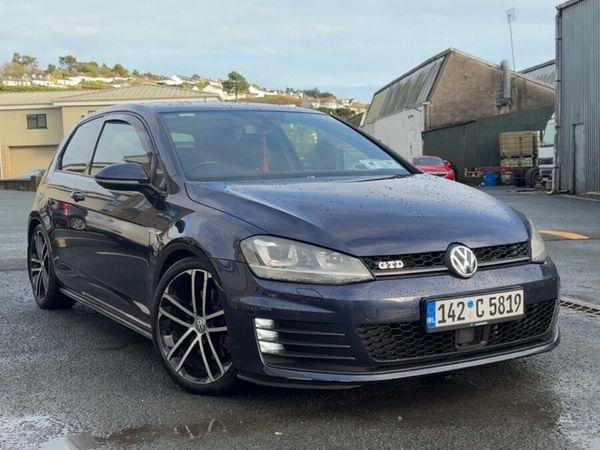 Volkswagen Golf Hatchback, Diesel, 2014, Blue