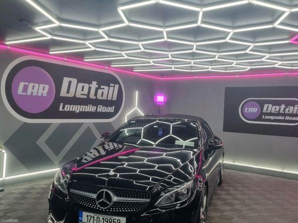 Mercedes-Benz C-Class Convertible, Diesel, 2017, Black