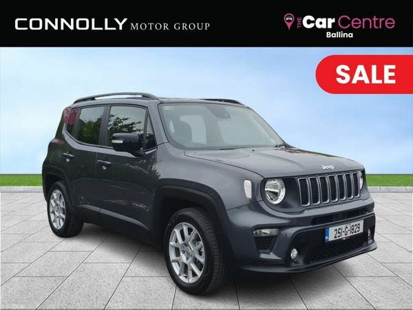 Jeep Renegade SUV, Petrol Hybrid, 2025, Grey