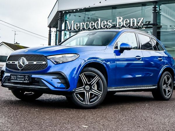 Mercedes-Benz GLC SUV, Diesel Plug-in Hybrid, 2023, Blue