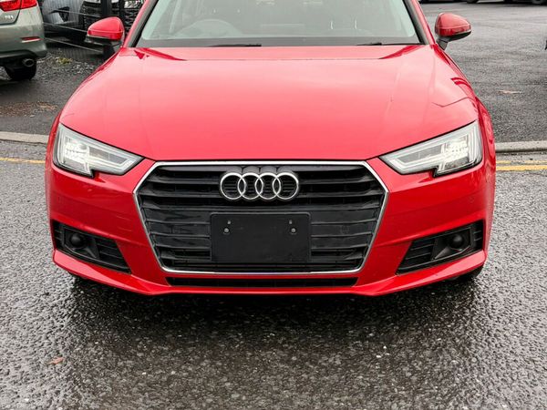 Audi A4 Saloon, Petrol, 2016, Red