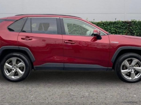 Toyota RAV4 SUV, Petrol Hybrid, 2020, Red