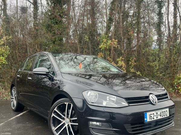 Volkswagen Golf Hatchback, Diesel, 2016, Black