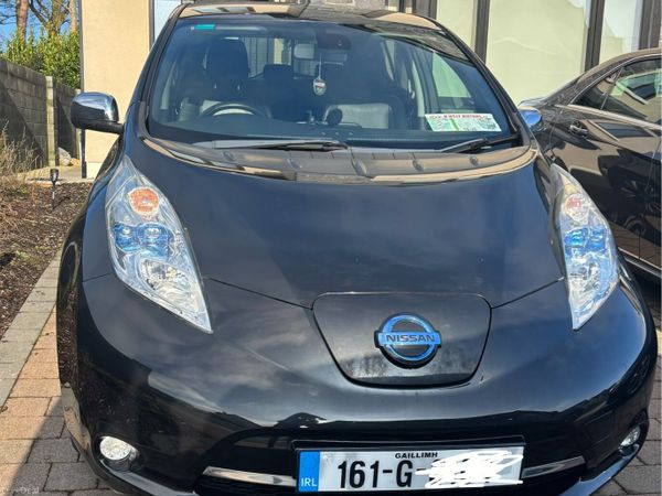 Nissan Leaf Hatchback, Electric, 2016, Black
