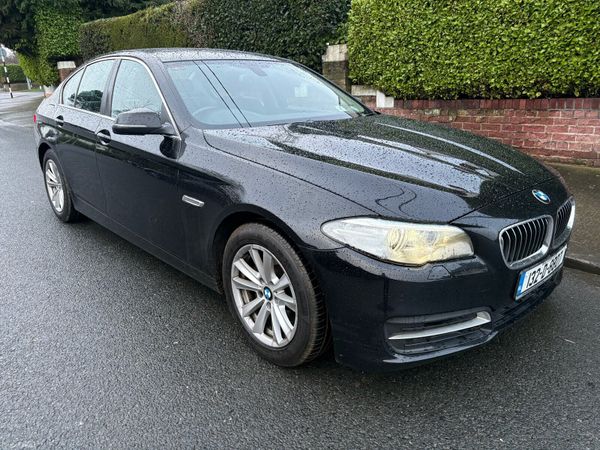 BMW 5-Series Saloon, Diesel, 2013, Black