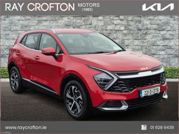 Kia Sportage SUV, Diesel, 2022, Red
