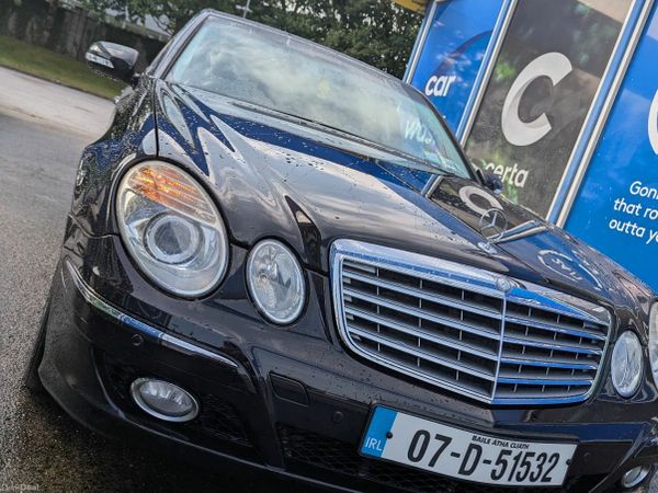 Mercedes-Benz E-Class Saloon, Petrol, 2007, Black