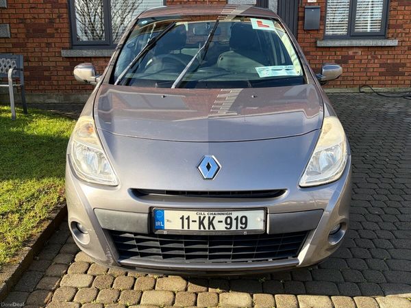 Renault Clio Hatchback, Ethanol Petrol, 2011, Grey