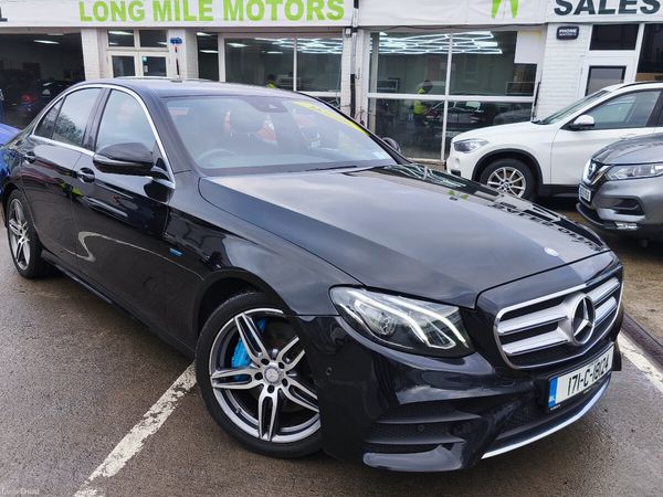 Mercedes-Benz E-Class Saloon, Petrol Plug-in Hybrid, 2017, Black