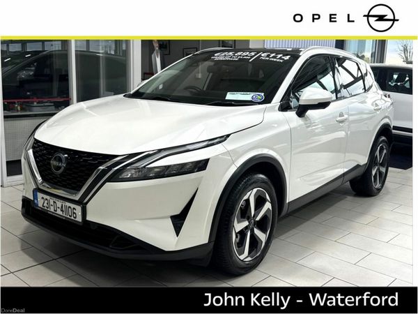 Nissan Qashqai MPV, Petrol, 2023, White