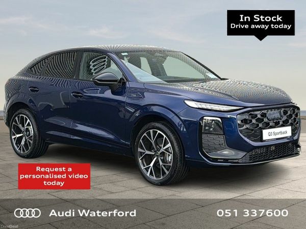 Audi Q3 SUV, Petrol Hybrid, 2026, Blue