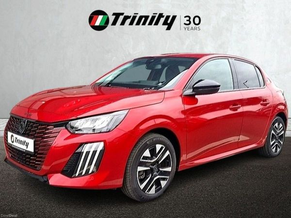 Peugeot 208 Hatchback, Electric, 2024, Red