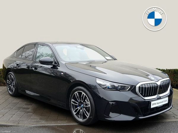BMW 5-Series Saloon, Petrol Plug-in Hybrid, 2025, Black