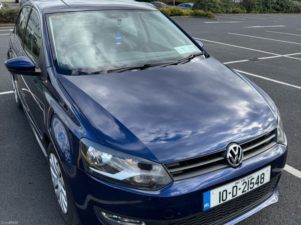 Volkswagen Polo Hatchback, Diesel, 2010, Blue