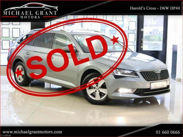 Skoda Superb Estate, Diesel, 2018, Grey