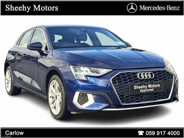 Audi A3 Hatchback, Petrol, 2023, Blue