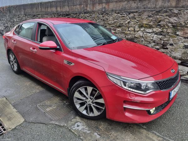 Kia Optima Saloon, Diesel, 2017, Red