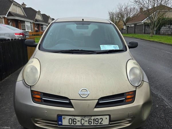 Nissan Micra Hatchback, Petrol, 2006, Gold