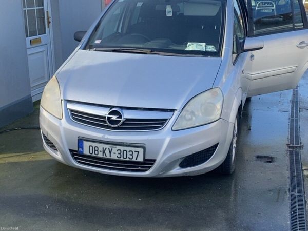 Opel Zafira MPV, Petrol, 2008, Silver