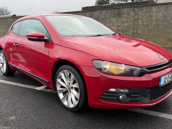 Volkswagen Scirocco Hatchback, Diesel, 2012, Red