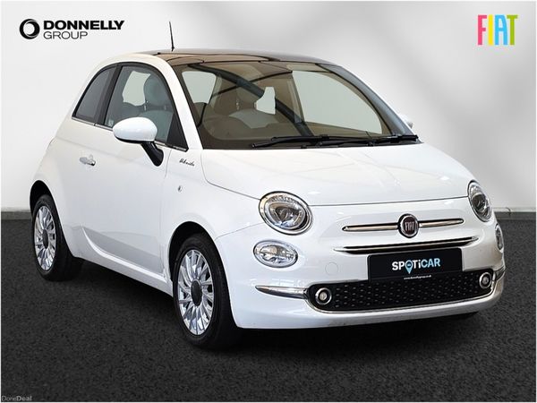 Fiat 500 Hatchback, Petrol, 2023, White