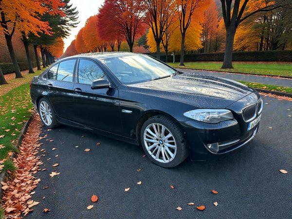 BMW 5-Series Saloon, Diesel, 2011, Black