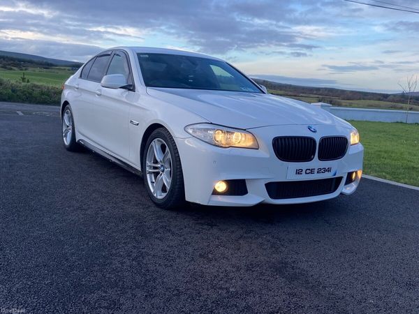 BMW 5-Series Saloon, Diesel, 2012, White