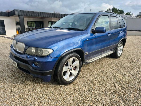 BMW X5 SUV, Petrol, 2006, Blue