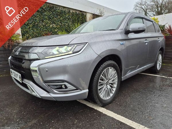 Mitsubishi Outlander SUV, Petrol Plug-in Hybrid, 2020, Silver