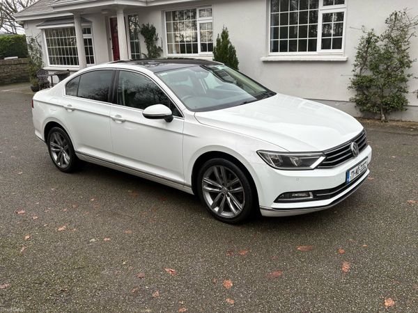 Volkswagen Passat Saloon, Diesel, 2017, White
