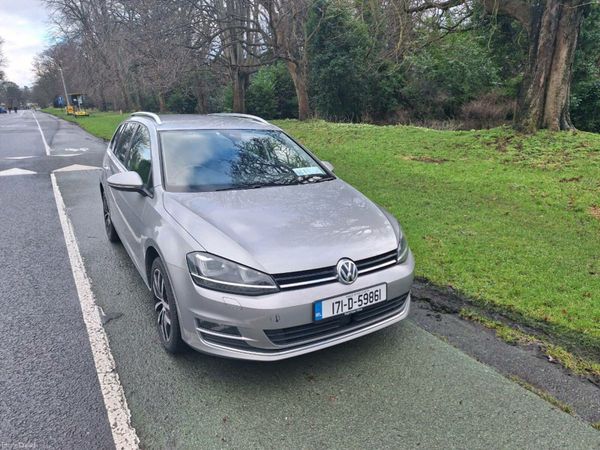 Volkswagen Golf Estate, Petrol, 2017, Silver