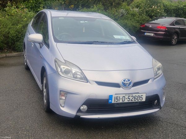 Toyota Prius Hatchback, Petrol Hybrid, 2015, Silver