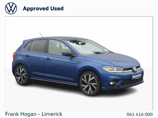 Volkswagen Polo Hatchback, Petrol, 2023, Blue