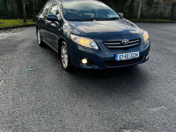 Toyota Corolla Saloon, Petrol, 2007, Blue