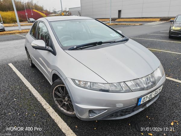 Honda Civic Hatchback, Petrol, 2007, Grey