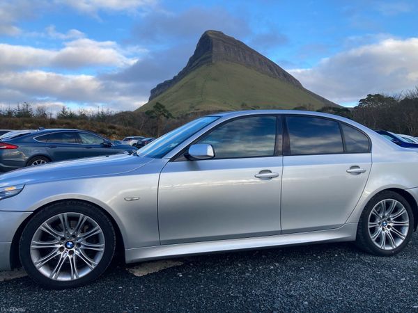 BMW 5-Series Saloon, Diesel, 2009, Silver