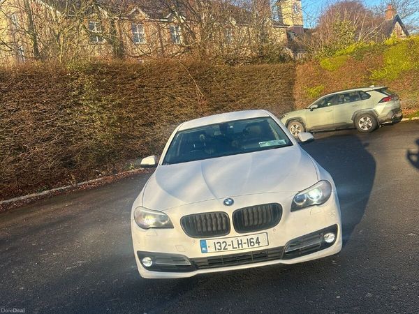 BMW 5-Series Saloon, Diesel, 2013, White