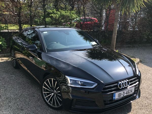 Audi A5 Coupe, Diesel, 2018, Black