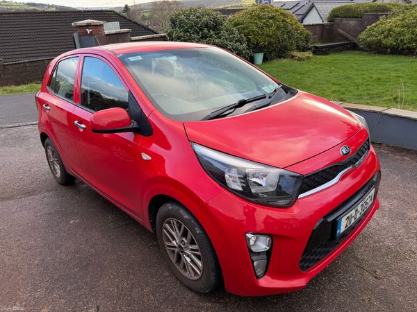Kia Picanto Hatchback, Petrol, 2021, Red