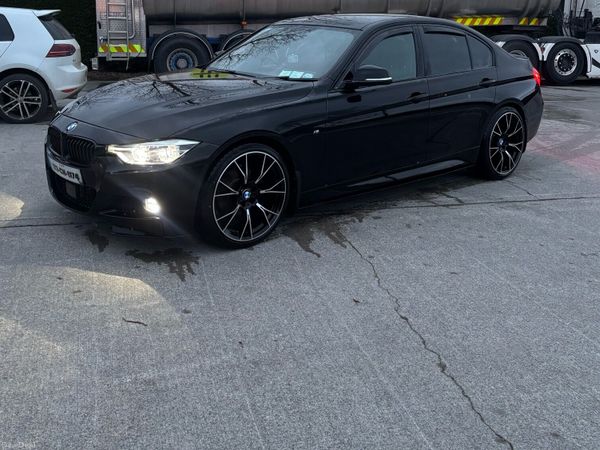 BMW 3-Series Saloon, Diesel, 2017, Black