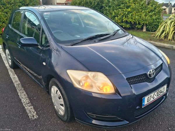 Toyota Auris Hatchback, Petrol, 2007, Blue